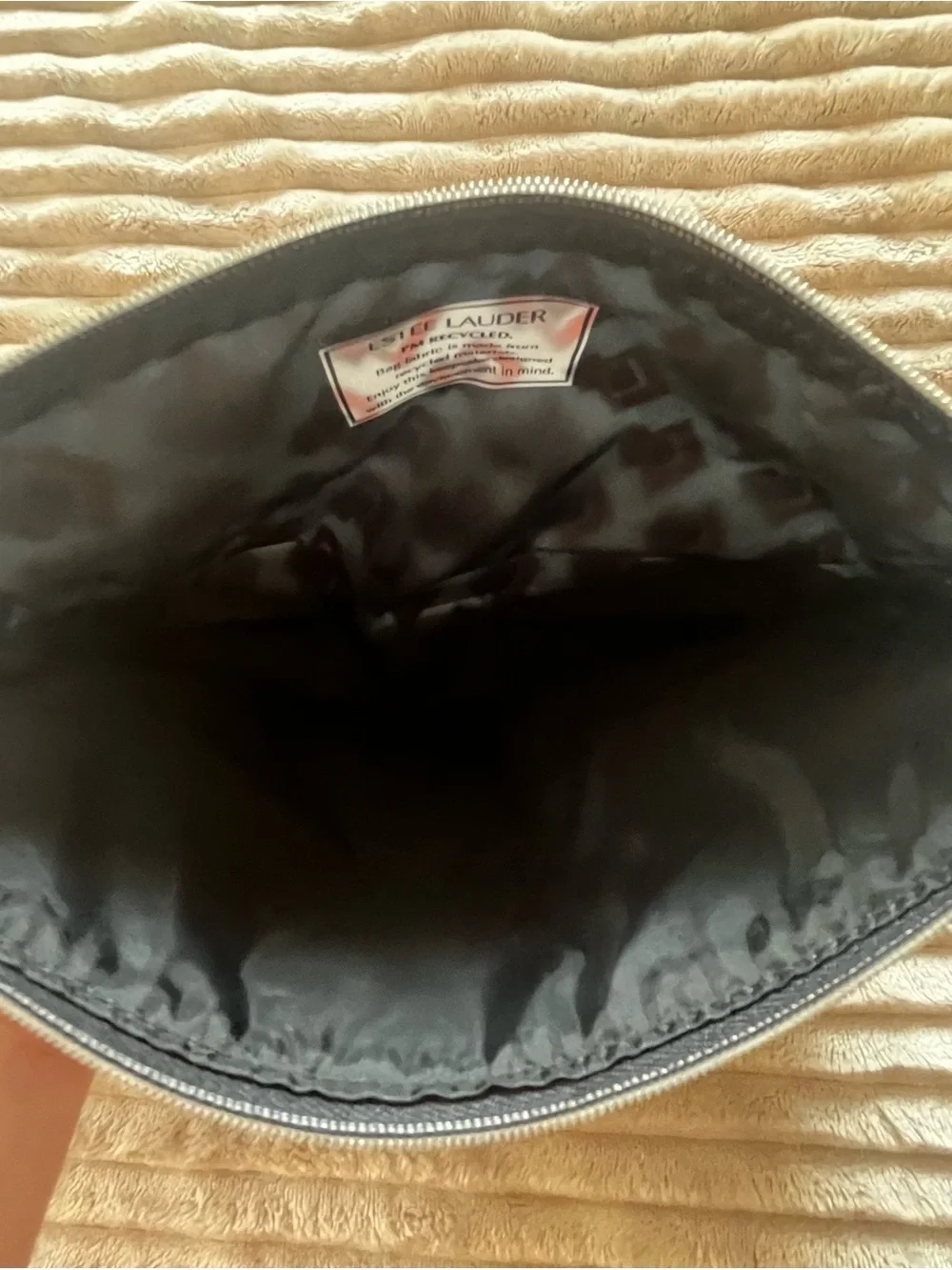 Estée Lauder double-sided print makeup/cosmetic bag ♡